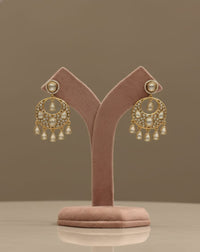 Thumbnail for Golden Grace Chand Earrings