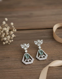 Thumbnail for Mint Shimmer Earring