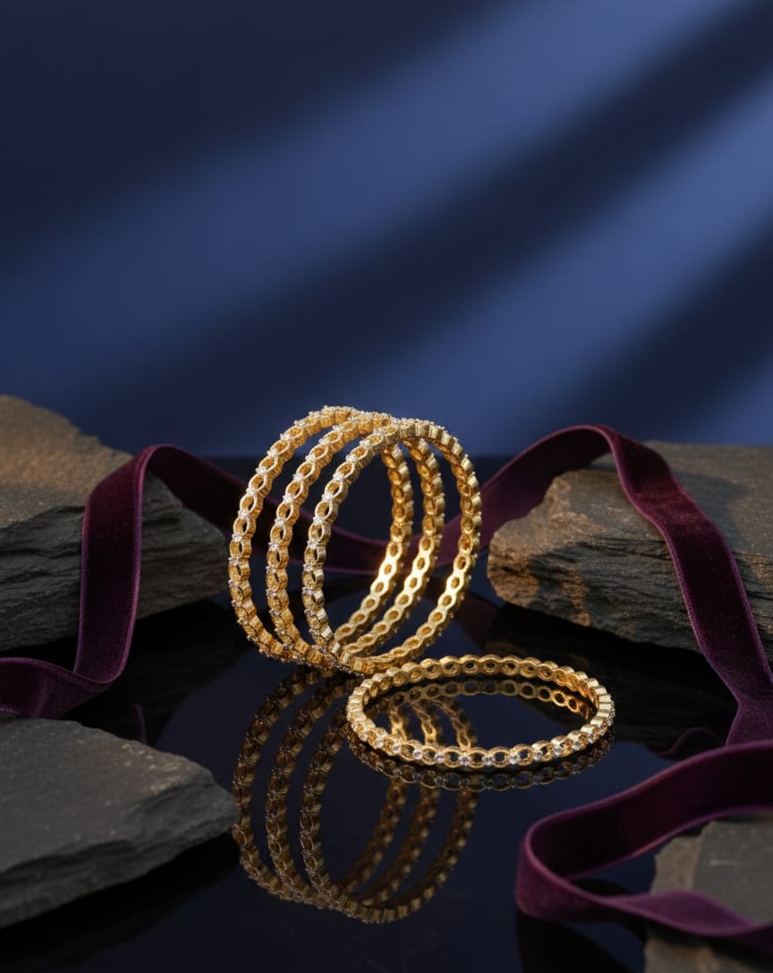 Golden Ring Bangle