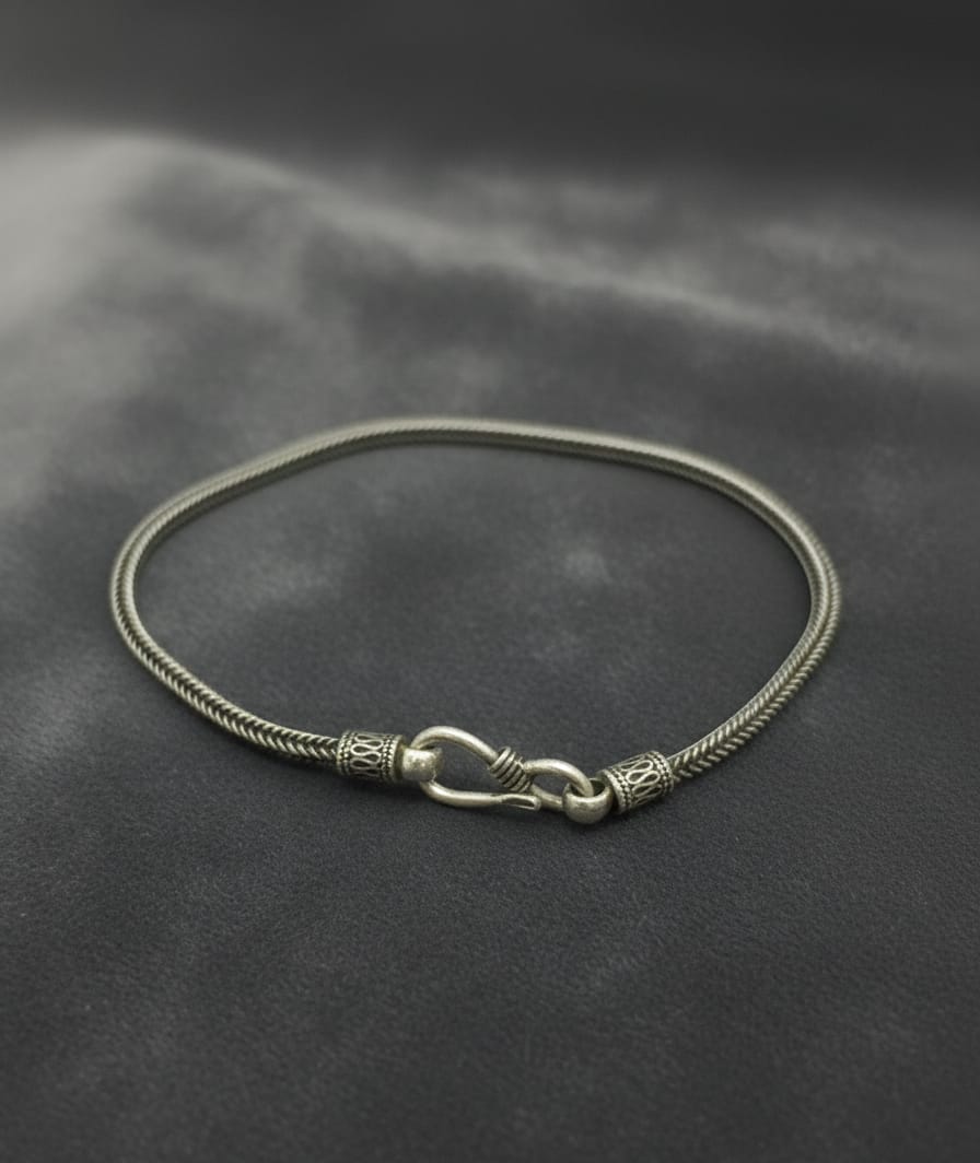 925 Silver Antique Aura Bracelet