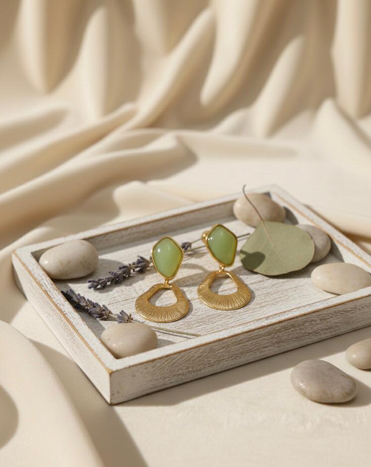 Golden Ivy Earrings