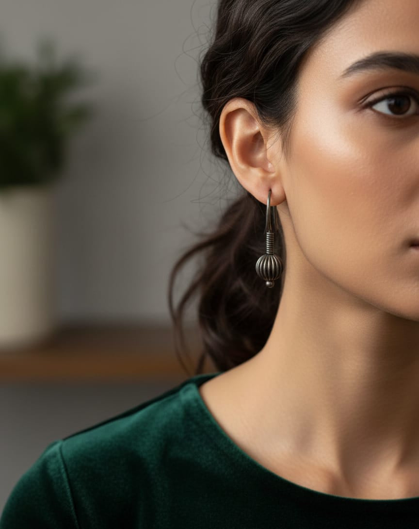 925 Silver Gada Earrings