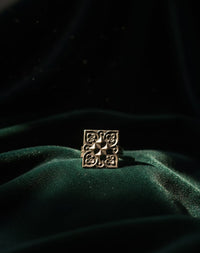 Thumbnail for 925 Silver Square Oxidised Ring