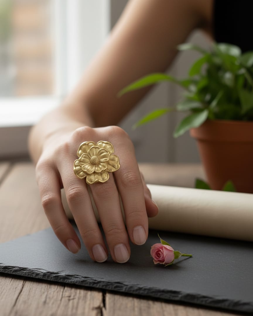 Flower Golden Ring