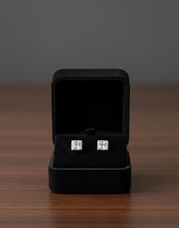 Thumbnail for 925 Small Baguette Stud Earrings