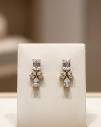 Thumbnail for Silver Drop Earrings