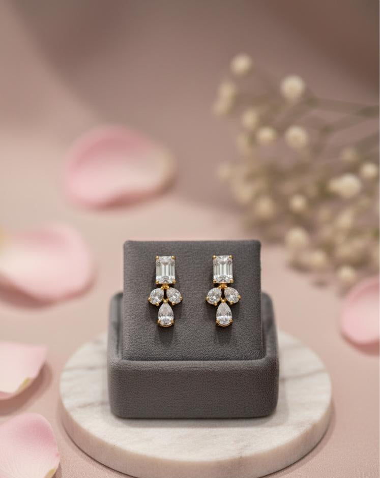 Silver Drop Earrings