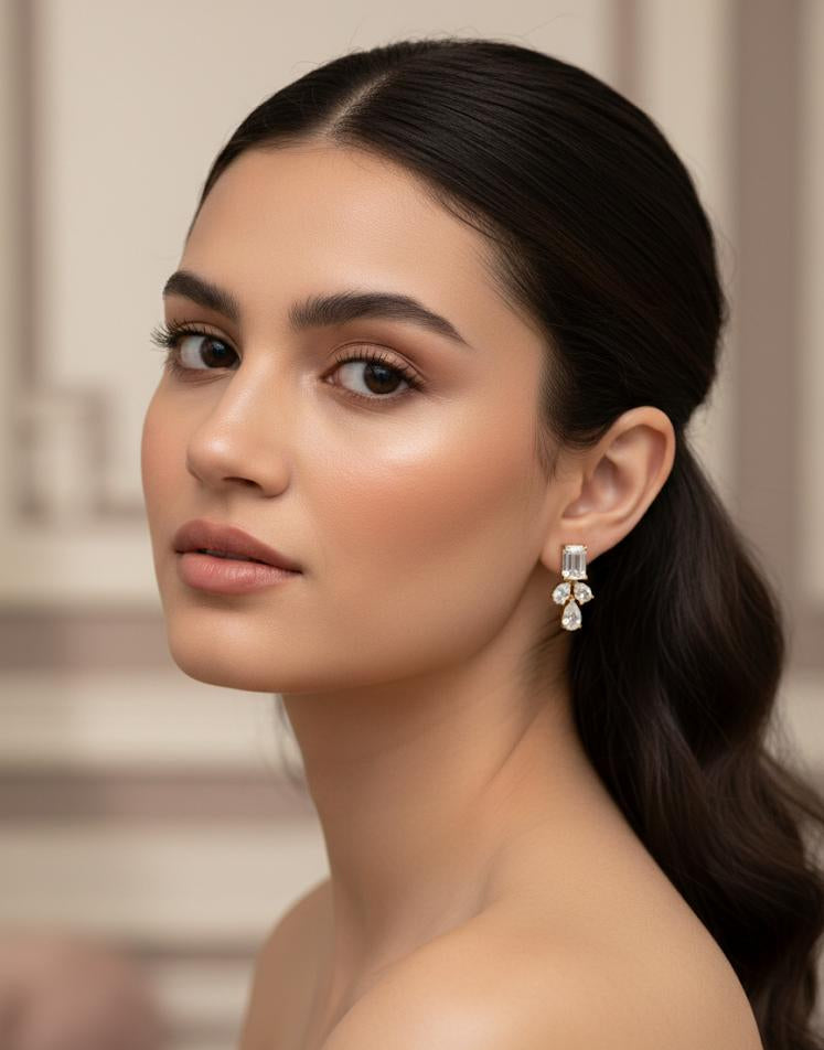 Silver Drop Earrings