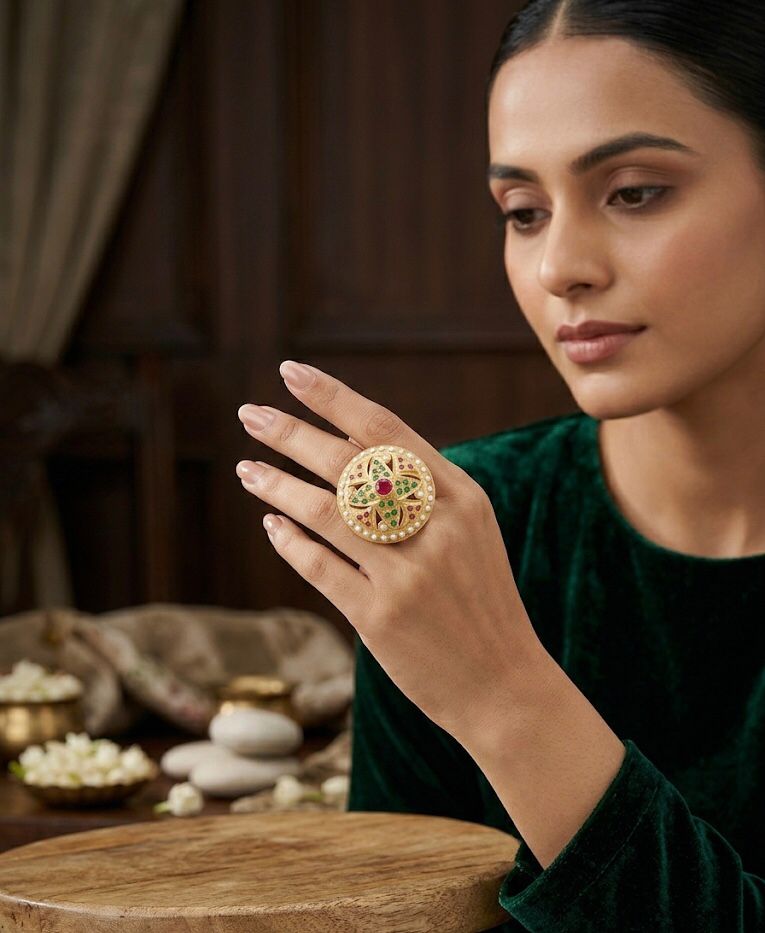 Jadau Ring