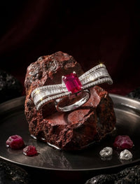 Thumbnail for Baguette Ruby Ring