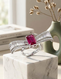 Thumbnail for Baguette Ruby Ring