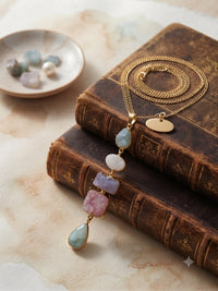 Thumbnail for Multi Color Raw Stone Chain