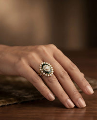 Thumbnail for Emerald Oval Ring