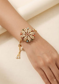 Thumbnail for Multi Pearl Jadau Bracelet