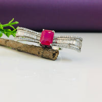 Thumbnail for Baguette Ruby Ring