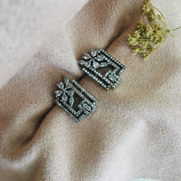 Thumbnail for Diamond Flower Stud Earrings Zayn Luxury Jewellery